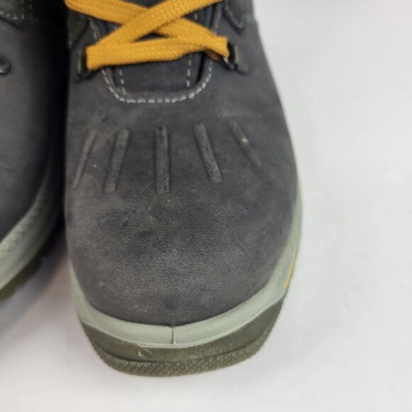 Santana Canada Milly Boots Waterproof Leather Faux fur Gray Size 8.5 - Picture 7 of 14